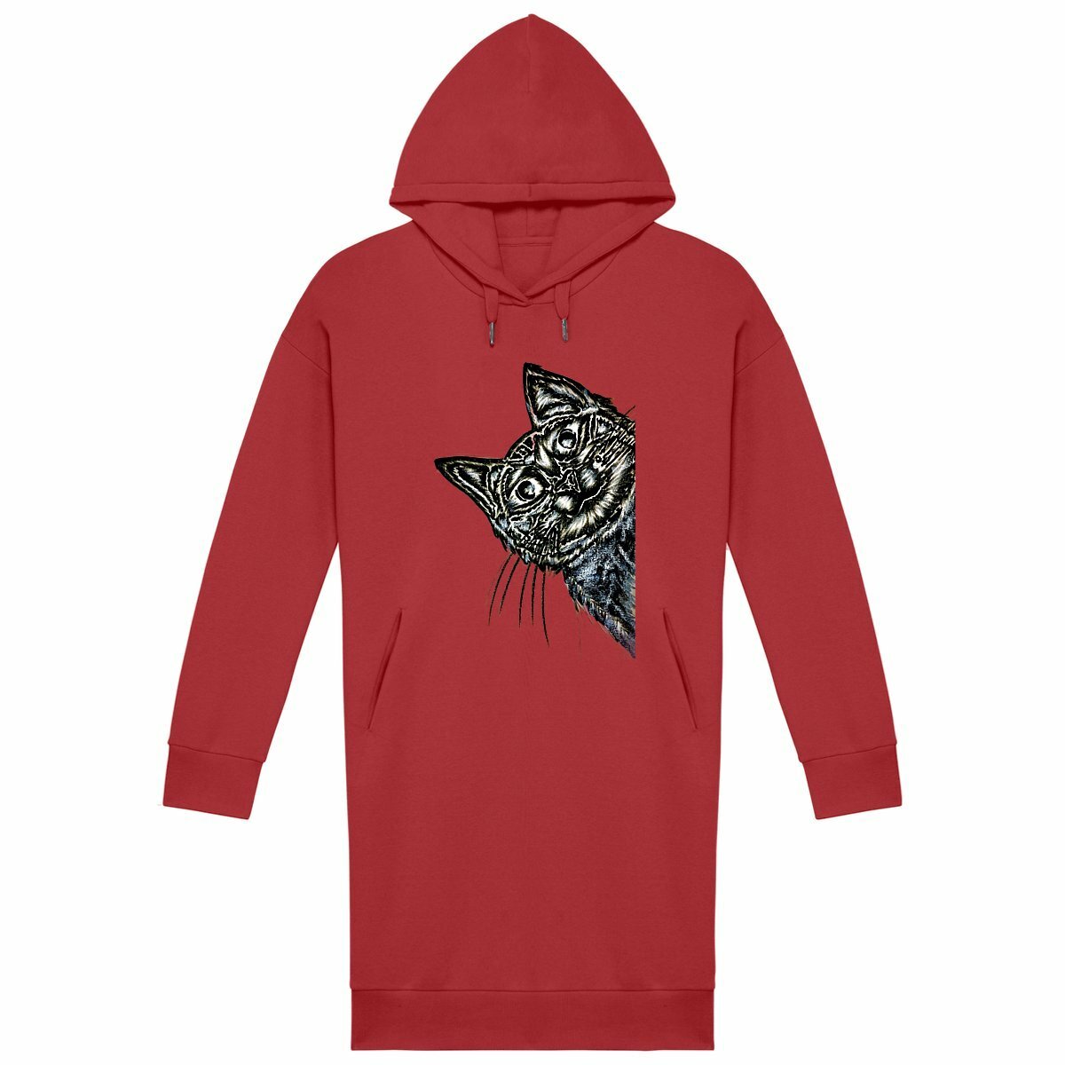 Women's hoodie dress - Premium Plus