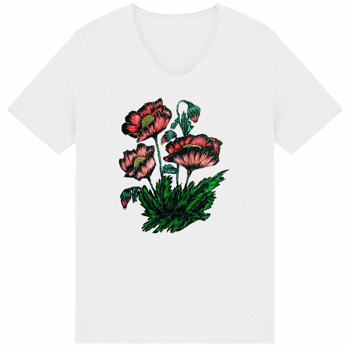 Men's slub t-shirt - Premium Plus