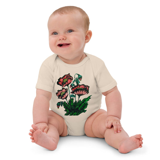 Organic cotton baby bodysuit
