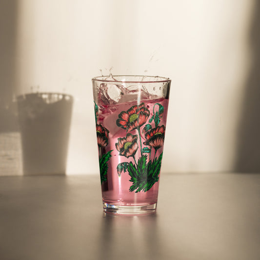 Shaker pint glass