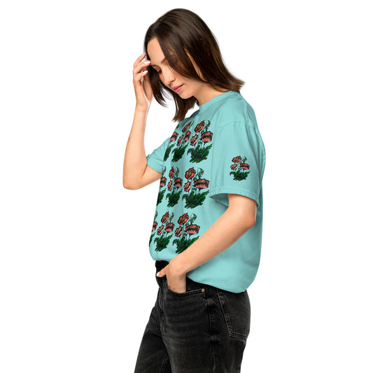 Unisex garment-dyed heavyweight t-shirt